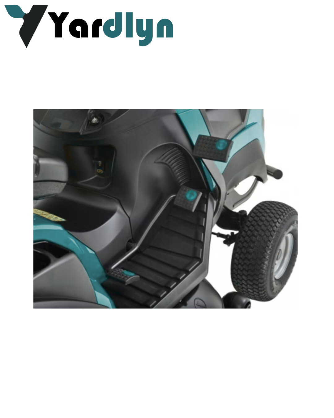 Yardlyn 656cc Ride-On Lawn Mower – 102cm / 40″ Cutting Deck with Hydrostatic Drive