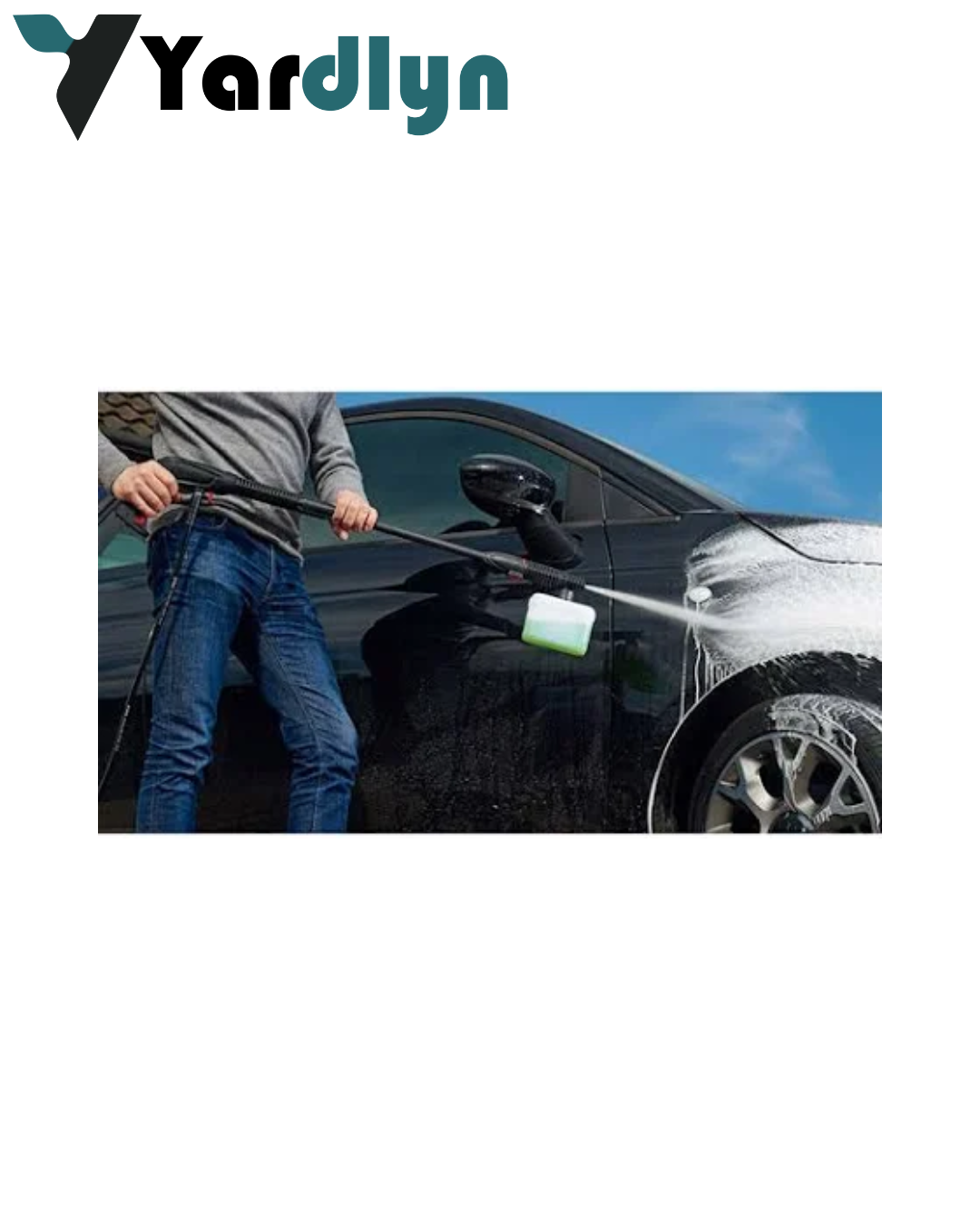 Yardlyn Bosch Corded High Pressure Washer – 110 Bar