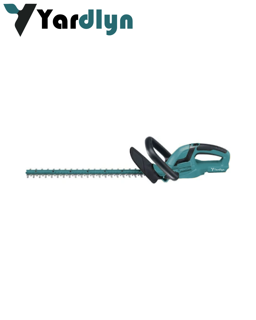 Yardlyn 20V MAX Cordless Hedge Trimmer – 22" Dual-Action Blade, Lightweight