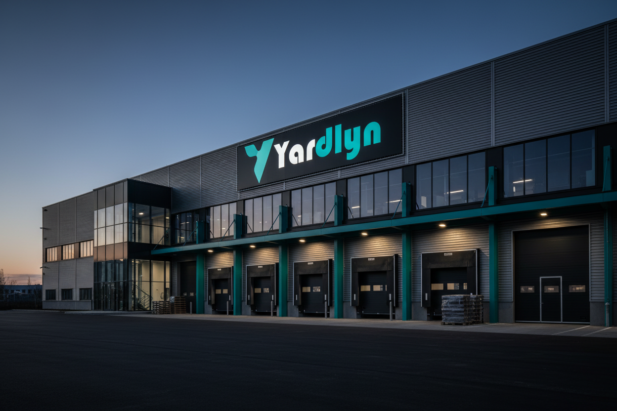 Yardlyn Warehouse Front Exterior - Dark